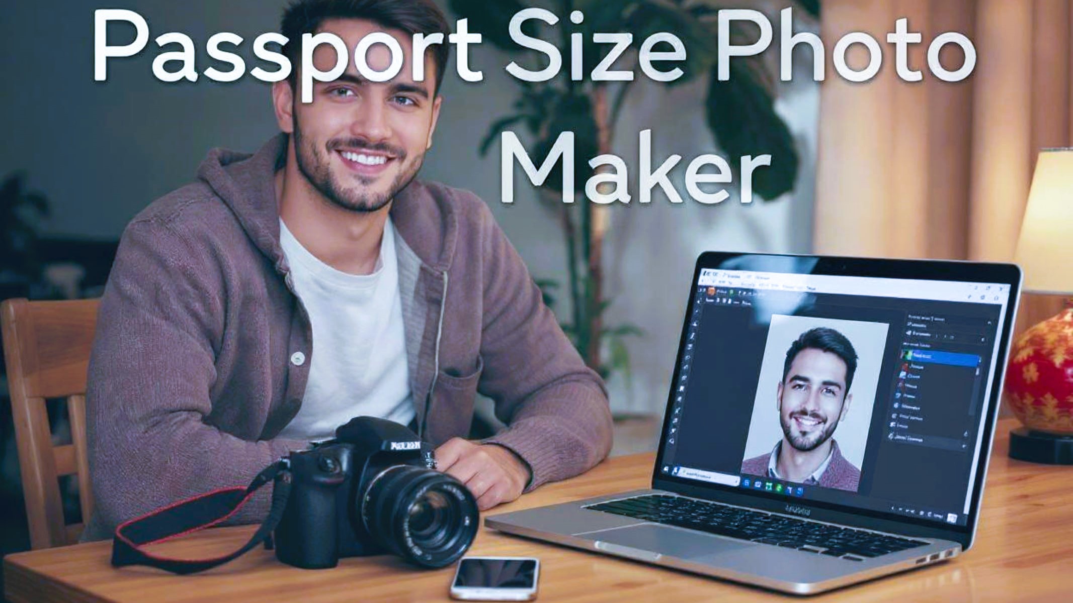 Passport size photo